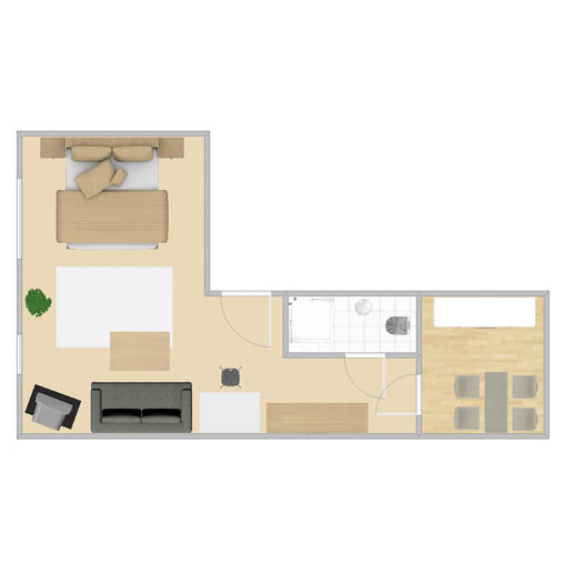 Grundriss Appartement